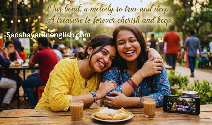 best friend shayari english