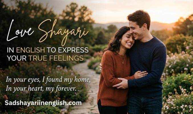 love shayari in english