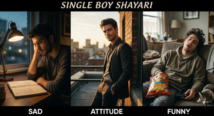 single boy shayari