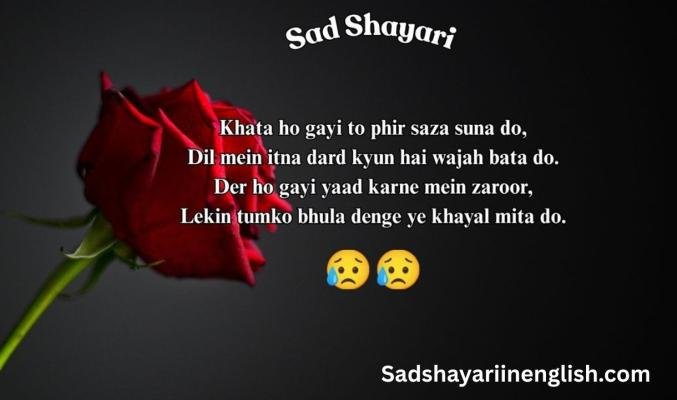 sad shayari