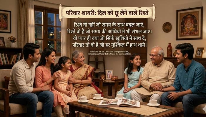 parivar shayari