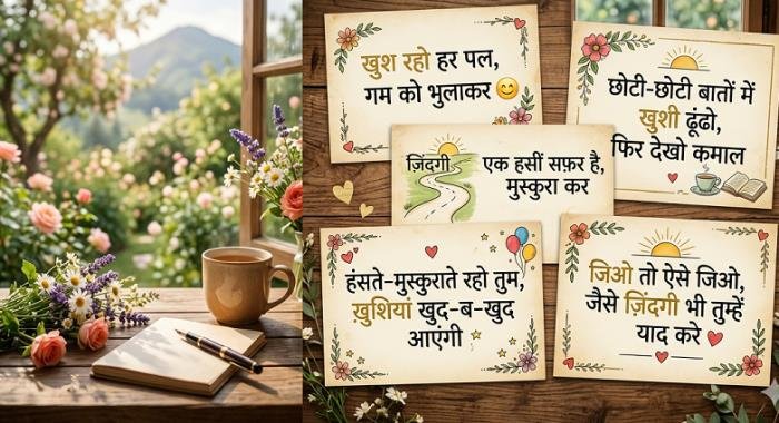 happy life shayari in hindi