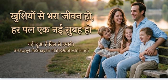 happy life shayari in hindi