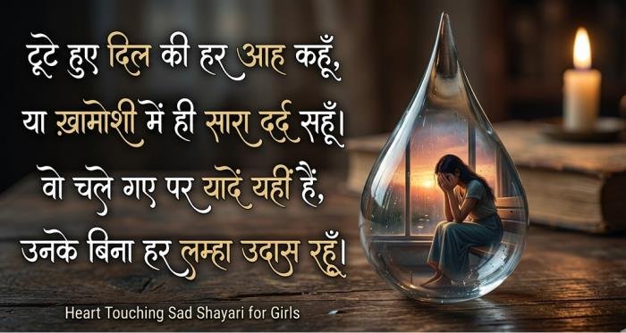 sad shayari for girls