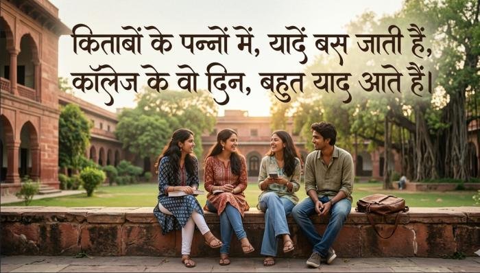 college shayari 2 line
