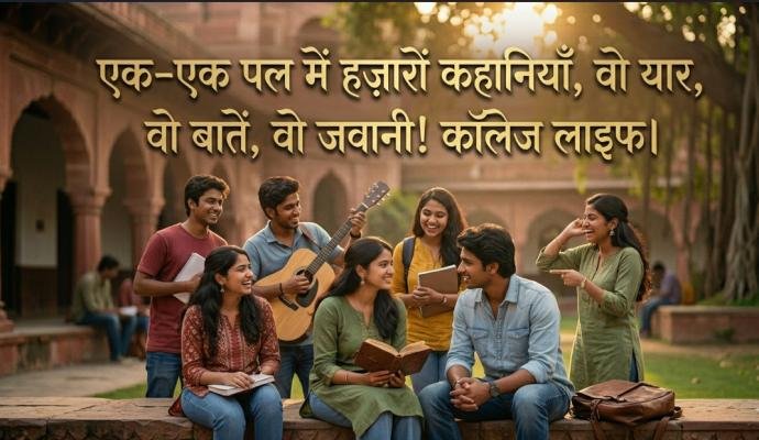 college shayari 2 line