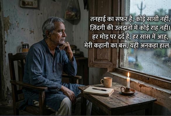 zindagi dard bhari shayari