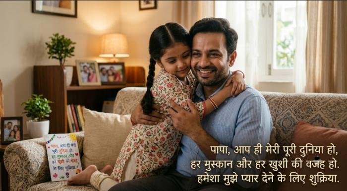 beti papa ke liye shayari