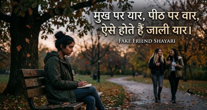 gaddar dost shayari