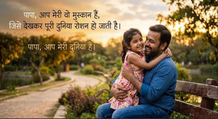 beti papa ke liye shayari