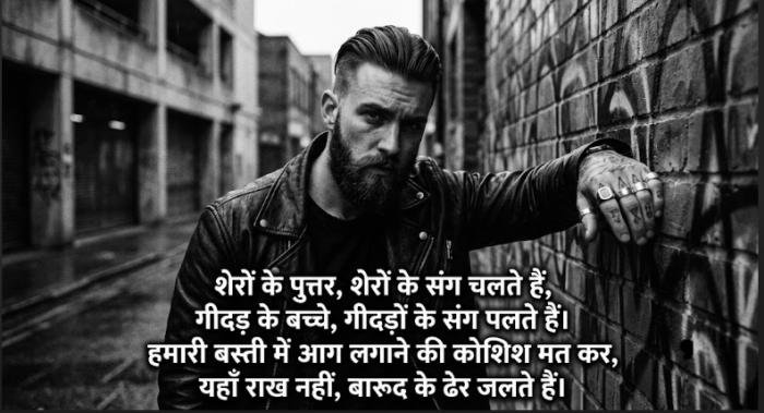 gangster shayari
