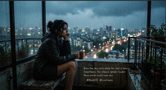 mood off shayari in english