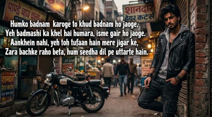 badmashi shayari english