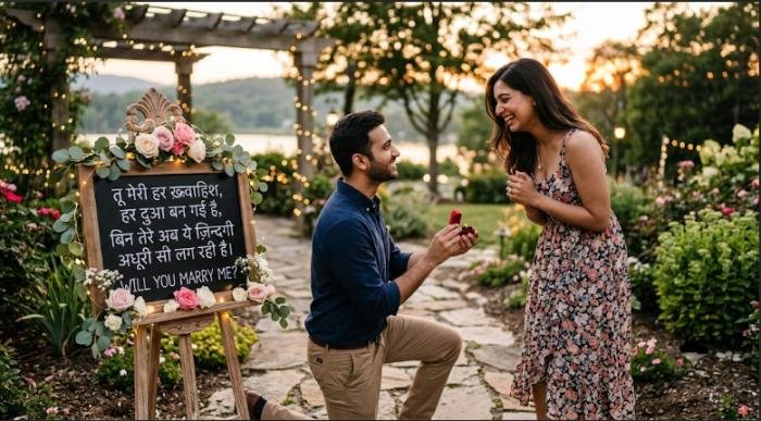 propose shayari