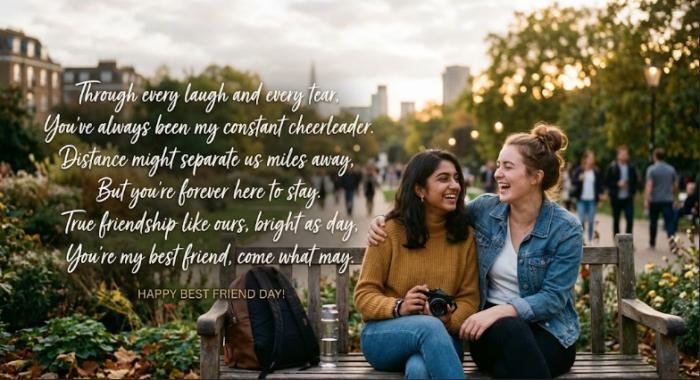 best friend shayari english