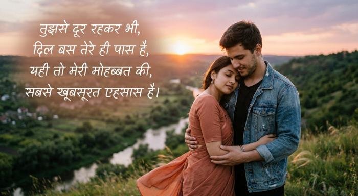 heart touching love shayari in english