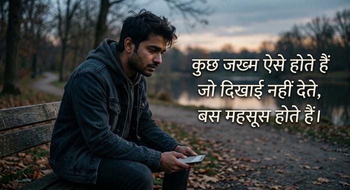 सेड शायरी फोटो